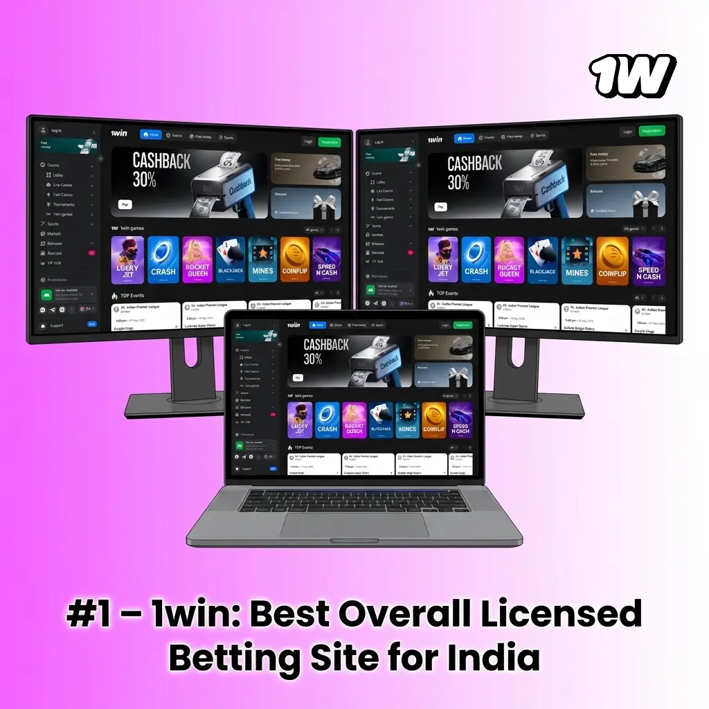 1win licensed betting site India – Curacao licence, UPI and PhonePe deposits, INR withdrawals, welcome bonus
