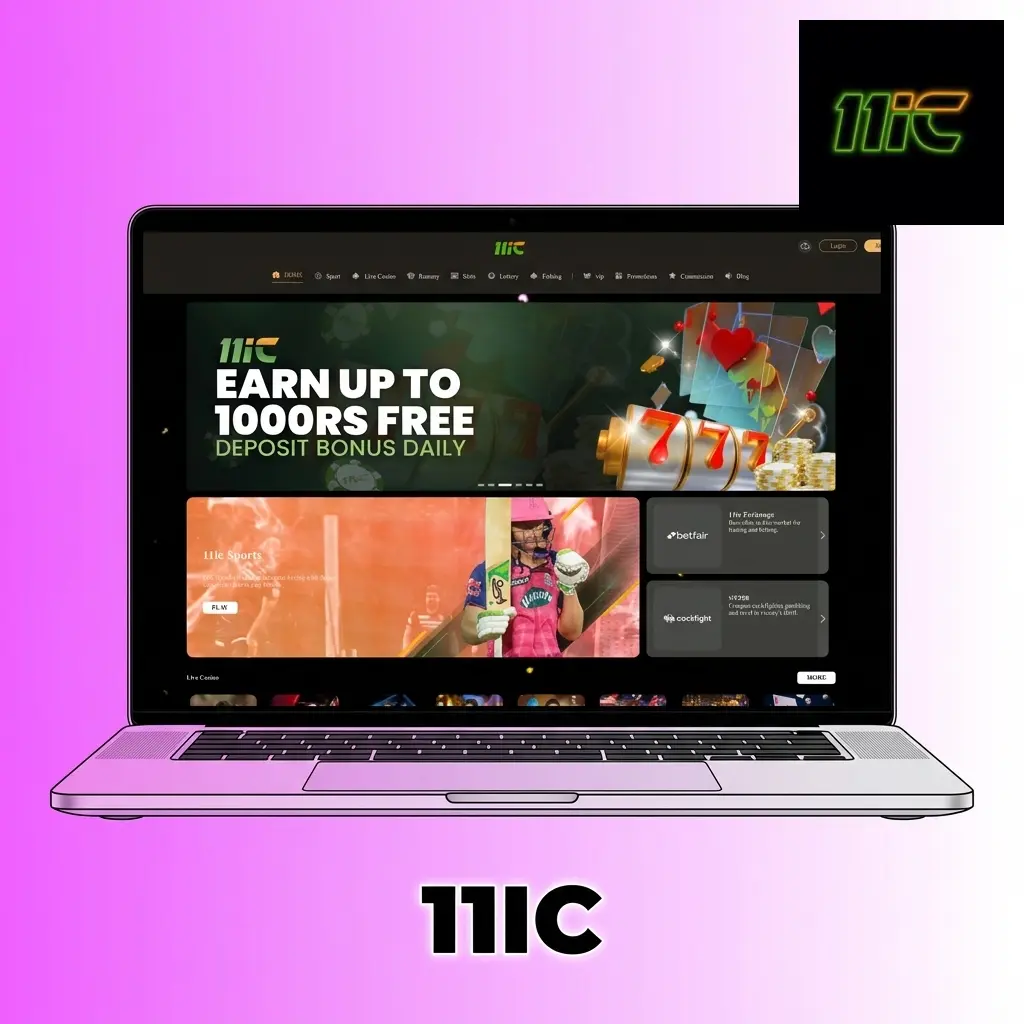 11IC betting platform India with BHIM AmazonPay PhonePe PayTM support 200 INR no deposit bonus Curaçao licence