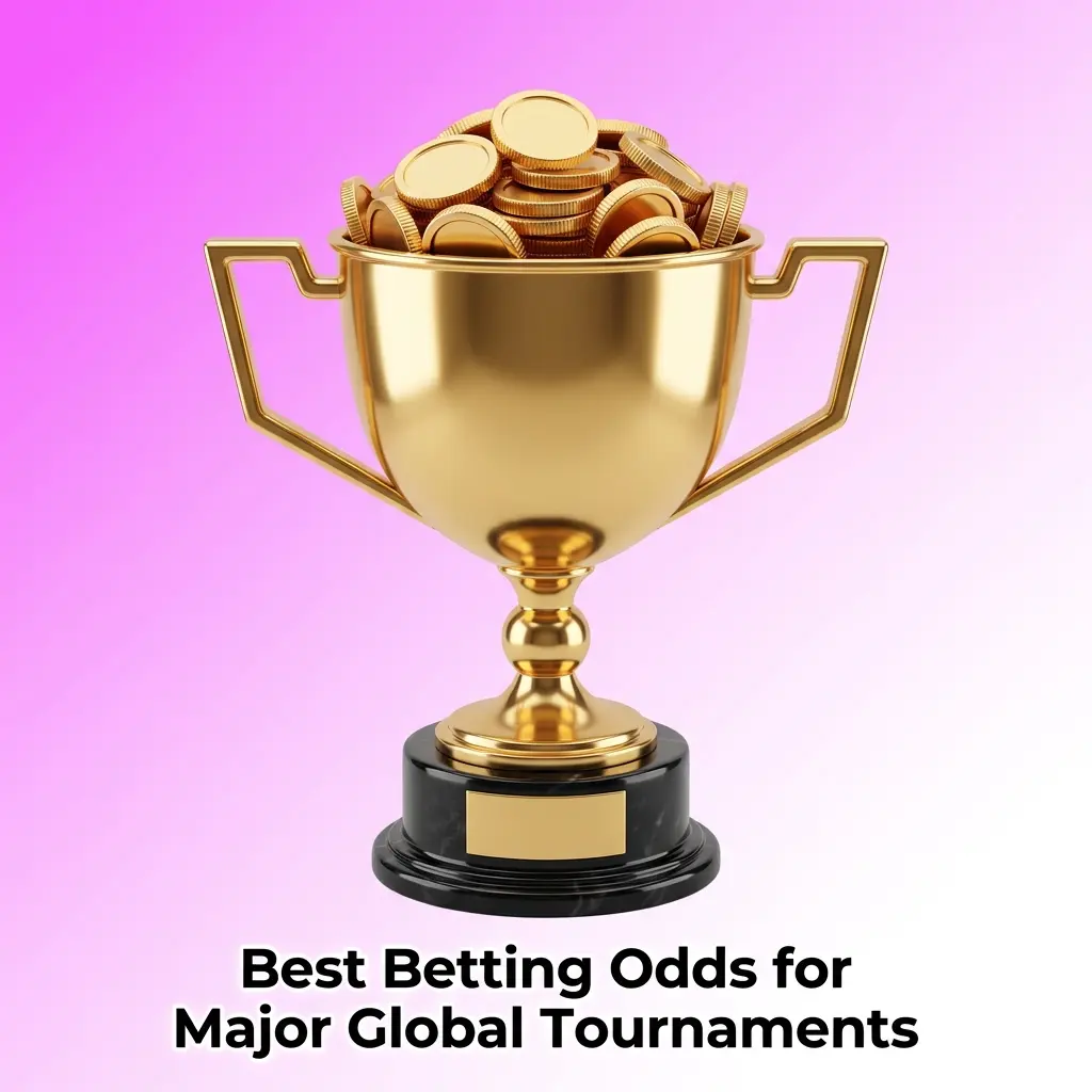 Betting odds comparison for ICC Cricket World Cup, FIFA World Cup 2026, and IPL across top sportsbooks