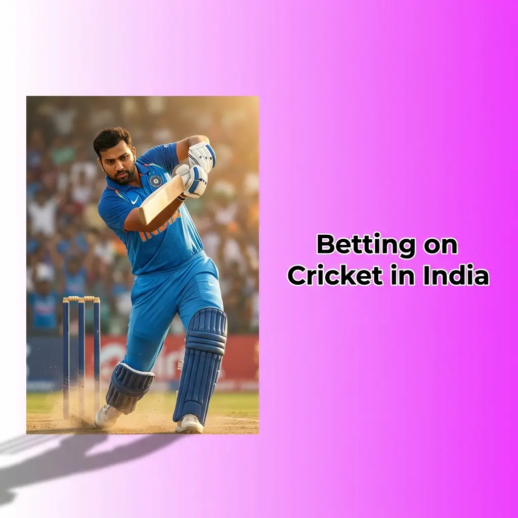 Indian cricket fans placing bets on IPL and Test matches including top batsman and match winner markets