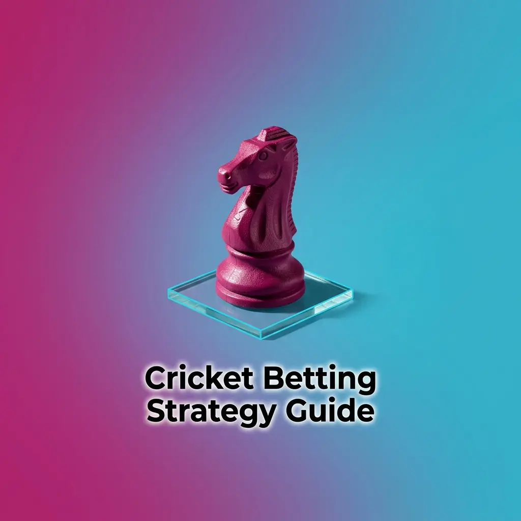 Cricket betting strategy guide showing pitch research, session betting, bankroll allocation and in-play tactics for IPL and Test matches
