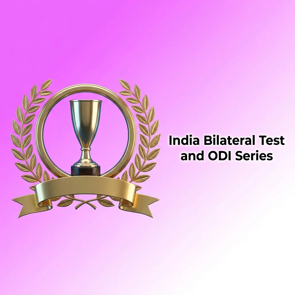 India bilateral Test and ODI series mobile betting interface showing session markets for India vs England and Australia fixtures
