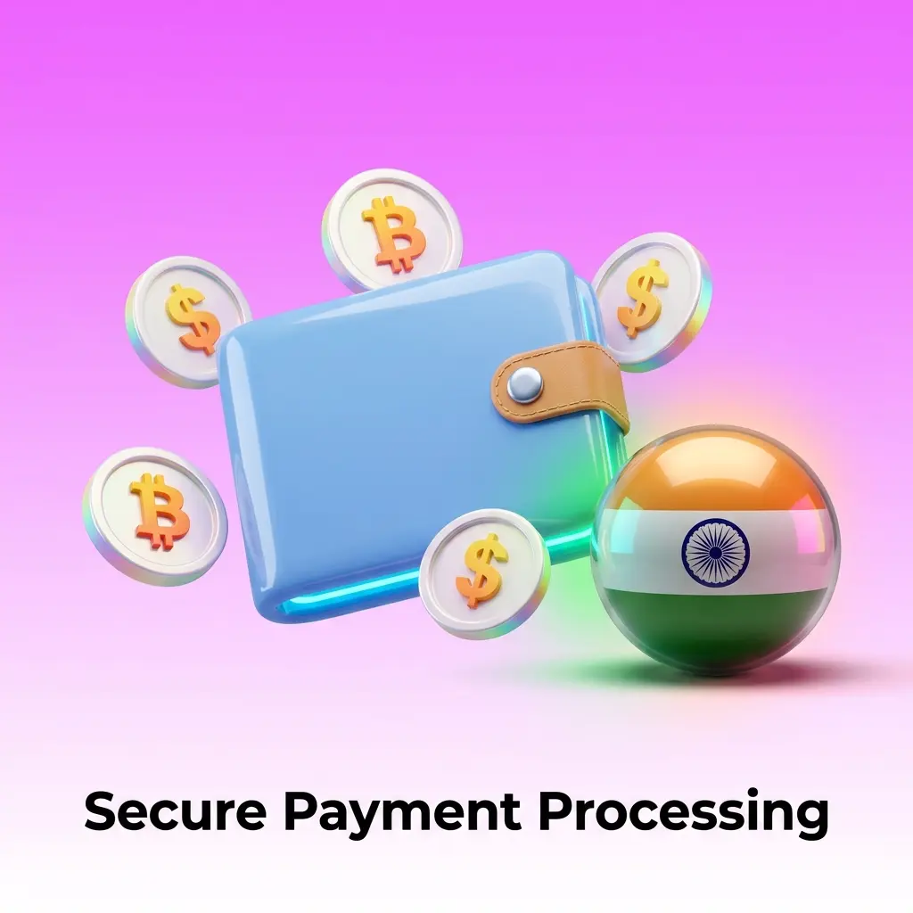 Secure payment processing tested via UPI, PhonePe, crypto and e-wallets with SSL encryption on Indian gambling platforms