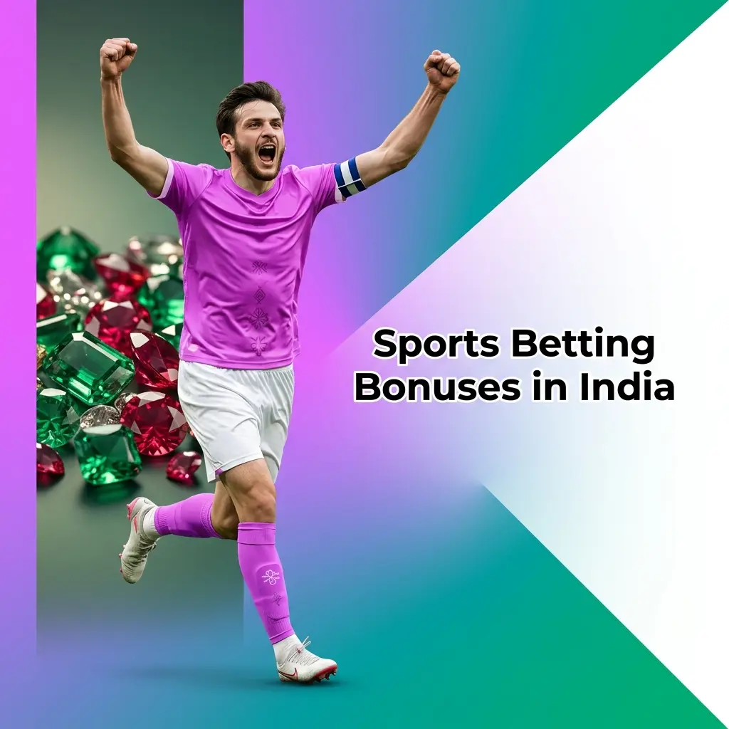 Sports betting bonuses in India showing welcome offers, wagering requirements, and INR deposit options for 1win, 11IC, and 9winz