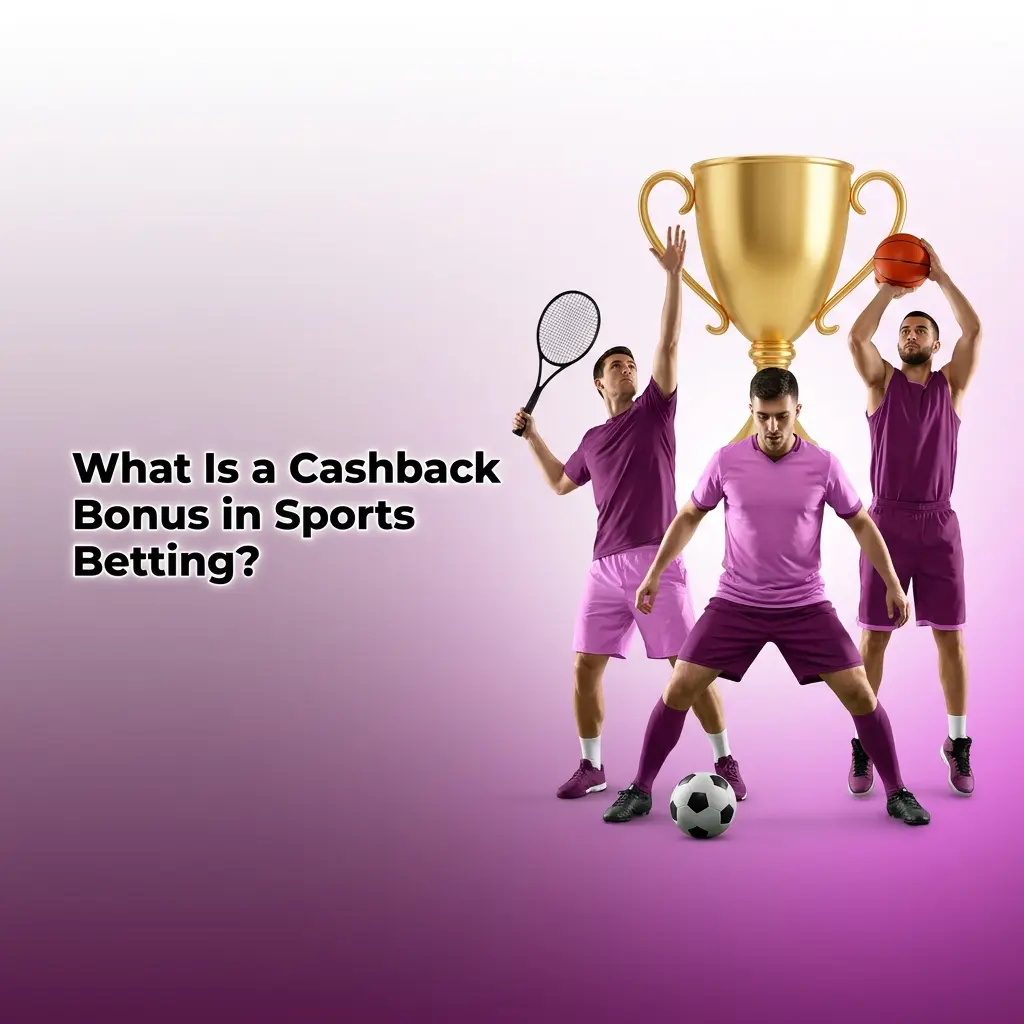 Cashback bonus in sports betting showing loss-based refund and turnover rebate structures for Indian bettors