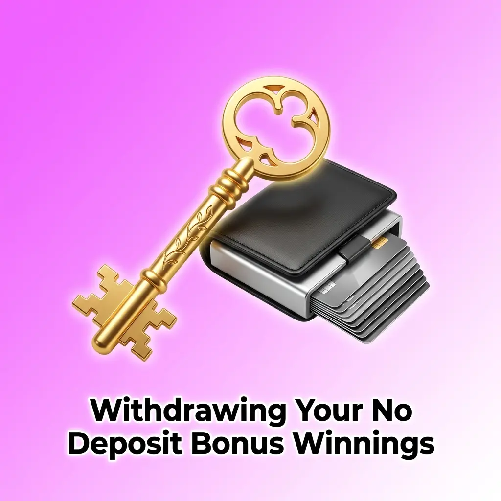 Withdrawing no deposit bonus winnings in India showing wagering requirements steps and withdrawal conditions