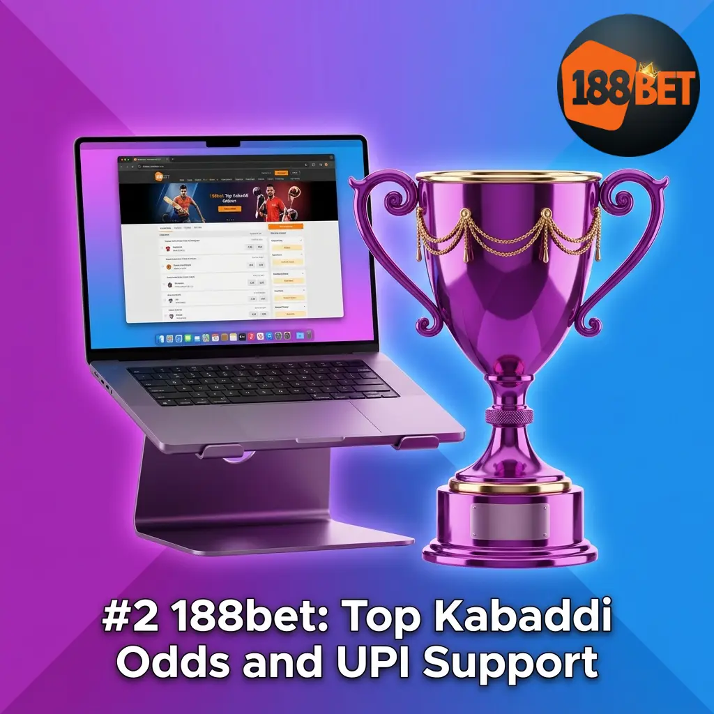 188bet sportsbook logo showing top kabaddi odds UPI support and Isle of Man licence for Indian bettors