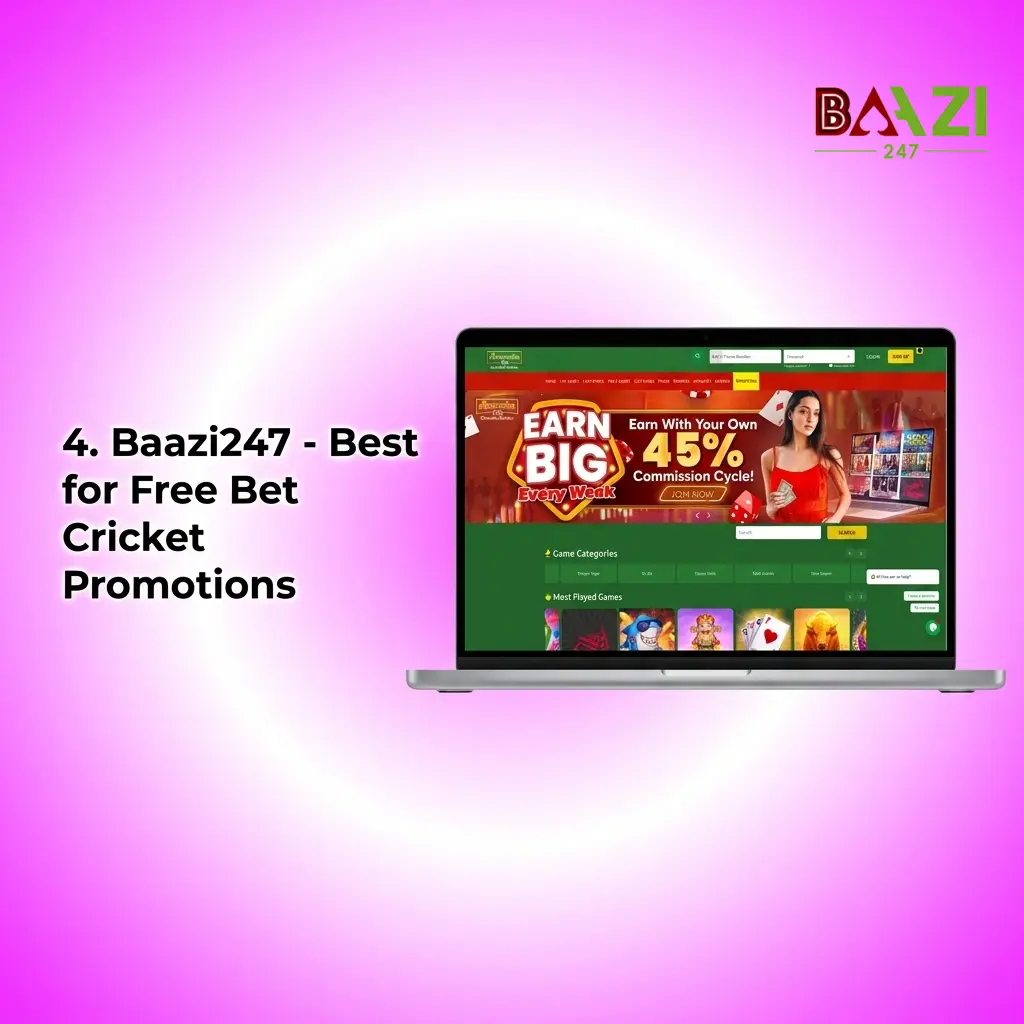 Baazi247 cricket betting platform offering 1000 INR free bet with Google Pay PhonePe PayTM deposits for IPL Ranji Trophy markets