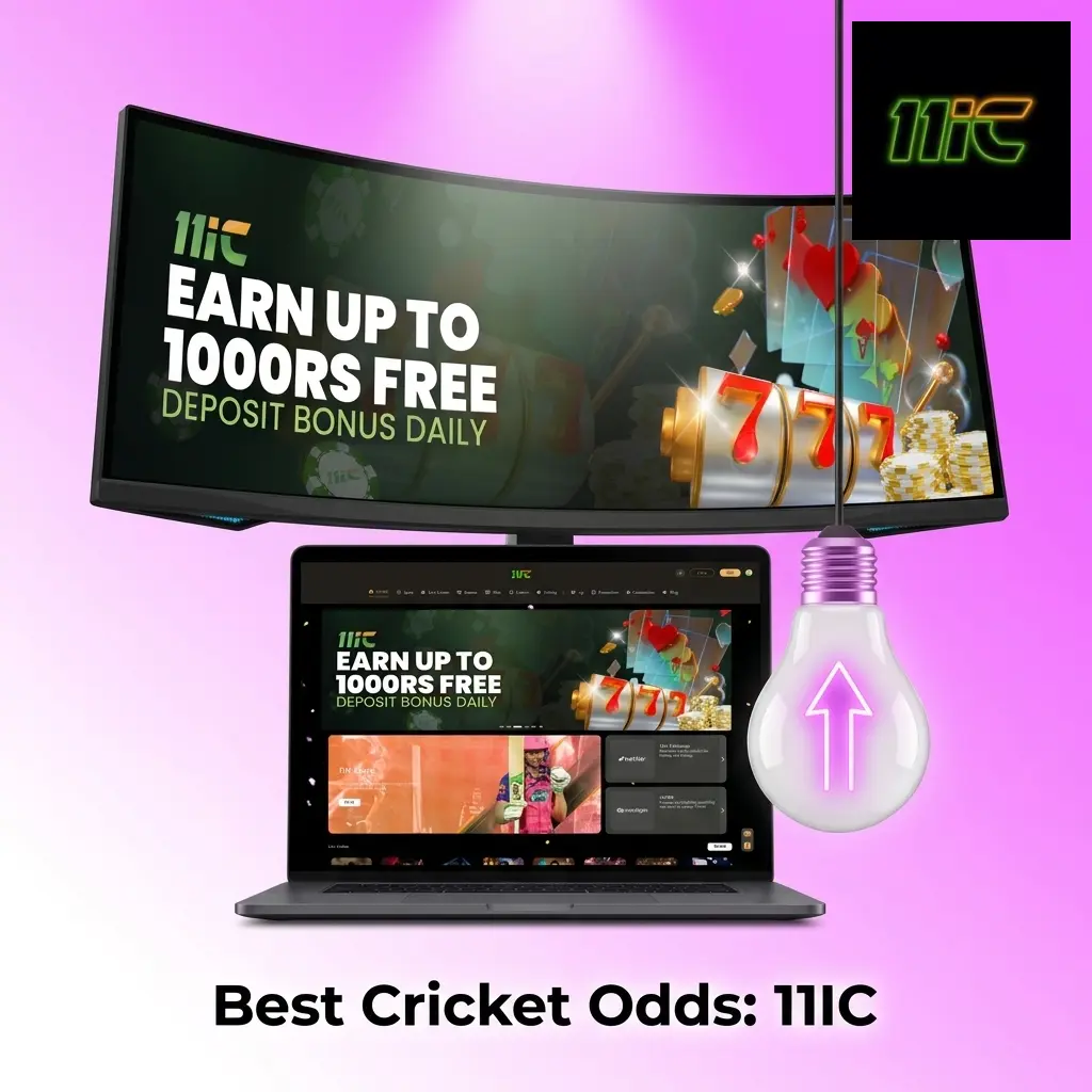 11IC cricket betting odds comparison chart showing low overround margins for IPL and ODI markets in India